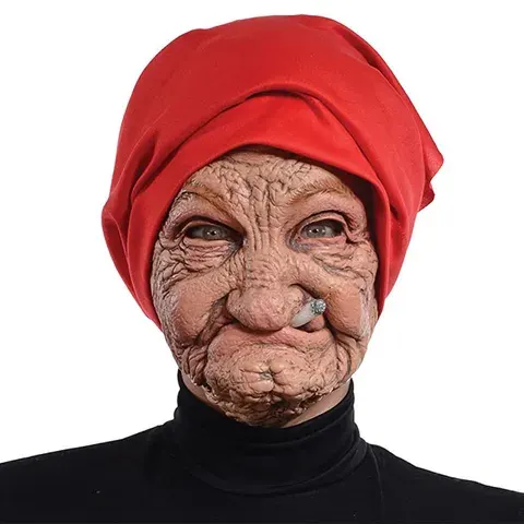 Latex Grandma Mask