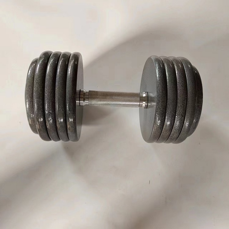Lackierte Gusseisen-Kurzhanteln für Bodybuilding 2
