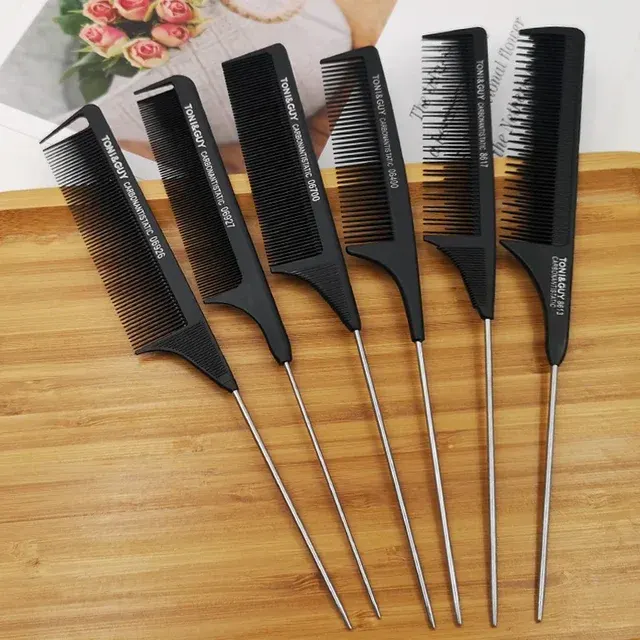 Edelstahl-Spitzkamm für Friseur-Styling 2