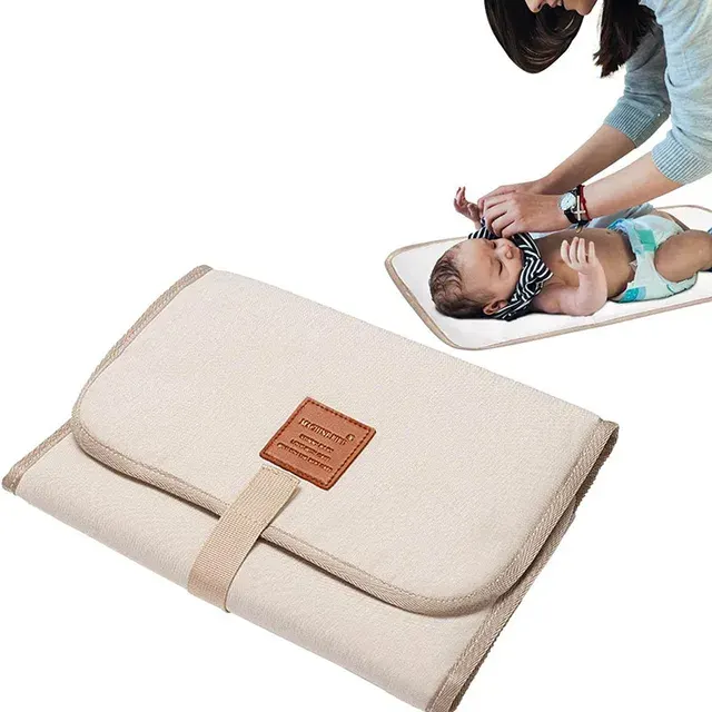 Foldable Waterproof Oxford Baby Changing Pad 3