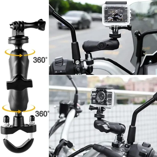 Motorrad Fahrrad Halter Für GoPro 12 11 10 4