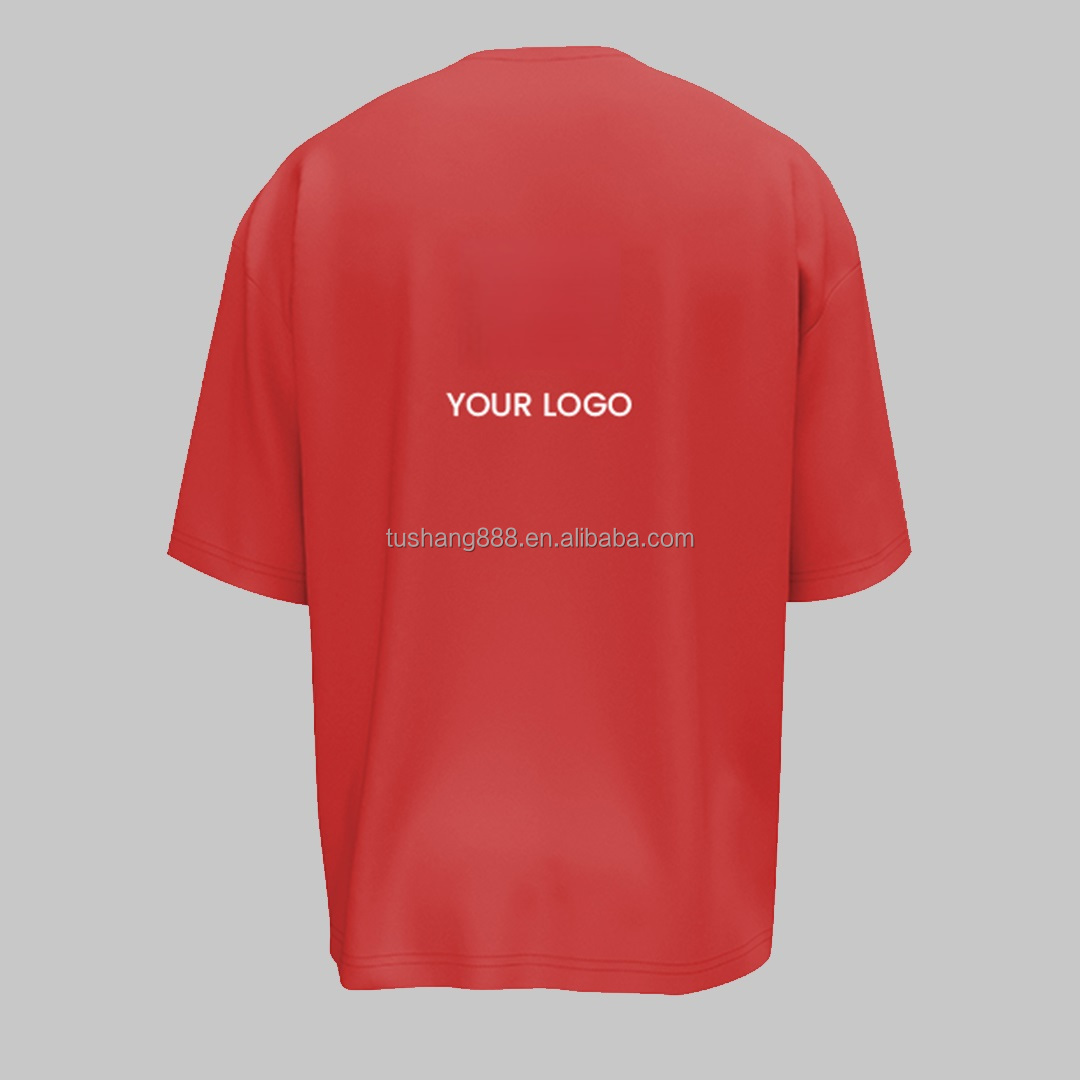 Oversized Streetwear Tee 190gsm Cotton 4