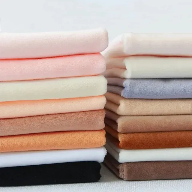 Soft Short-Pile Doll Skin Fabric, 50x50 cm 4