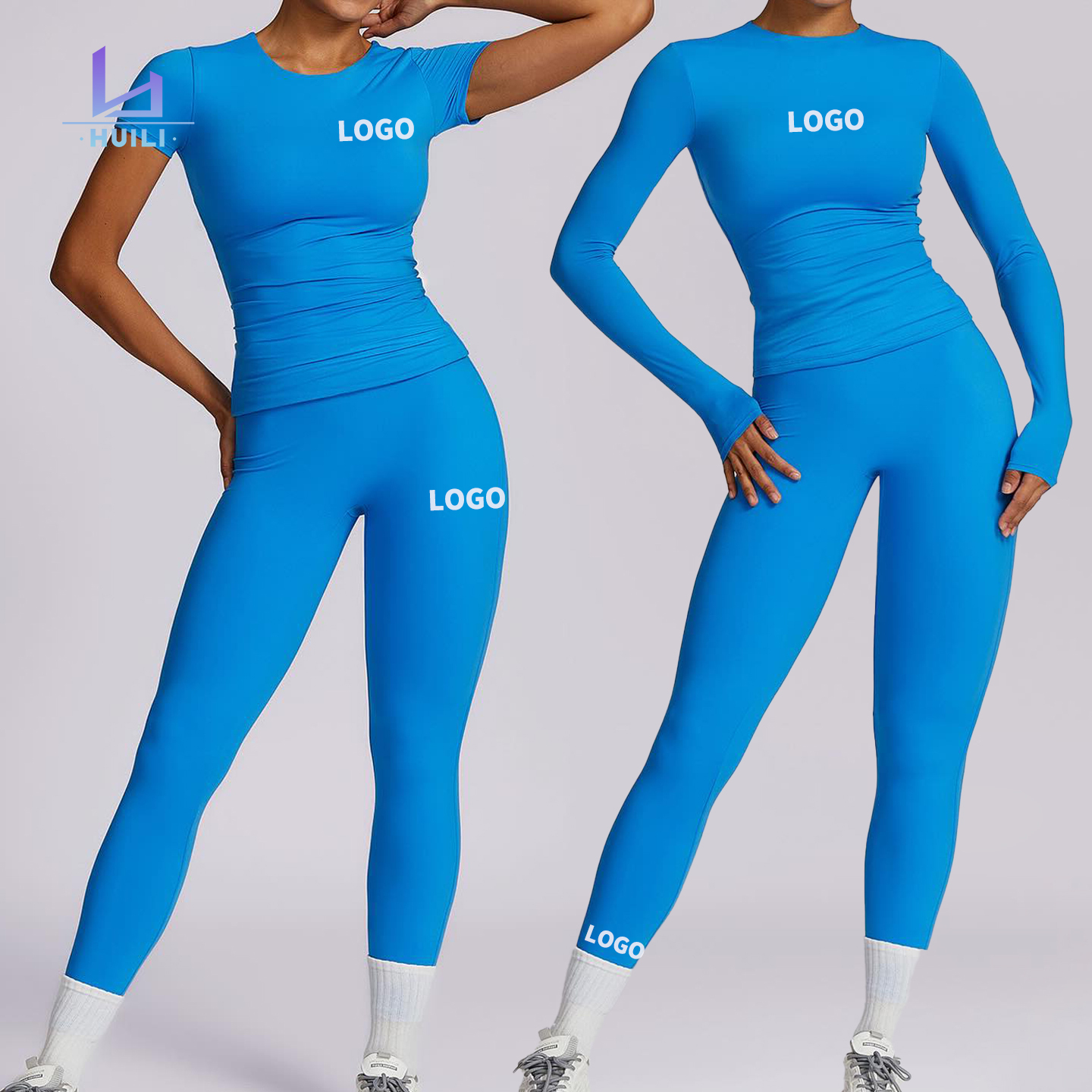 Women's Ribbed Cotton Two-Piece Lounge Set