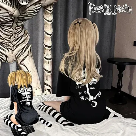 Anime DEATH NOTE MisaMisa Cosplay Kostüm Erwachsene Frauen