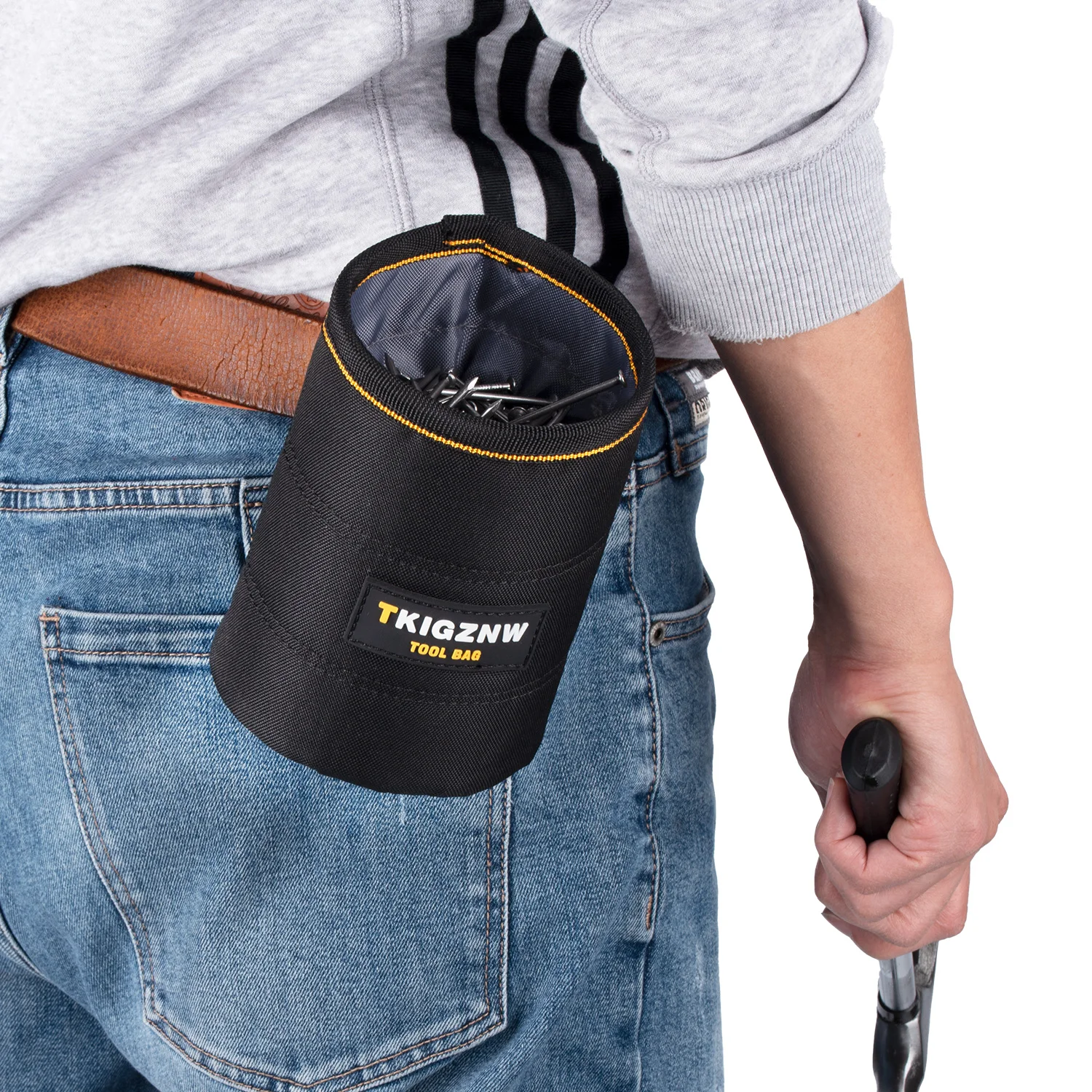 Black Tool Bag with Belt Clip 4