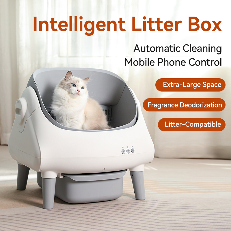 Bulk Supply Packaging Self-Cleaning Smart Cat Litter Box 2
