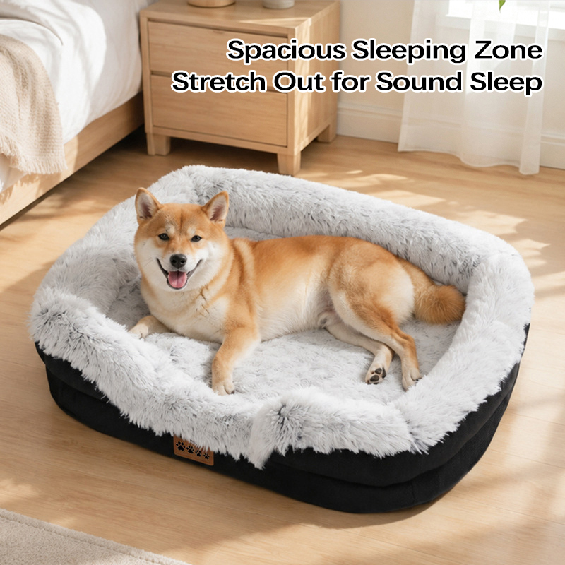 Orthopedic Dog Sofa Bed with Removable Cover 3