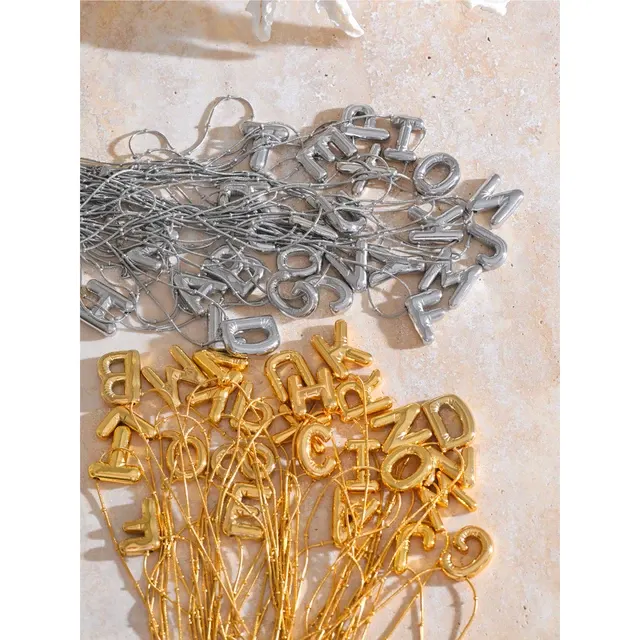 Letter Necklace 2