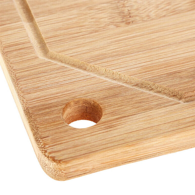 Bamboo Cutting Board Set with Stand 2