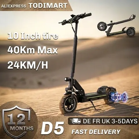 TODIMART D5 Elektroroller 40 50 65KM Reichweite 10-Zoll
