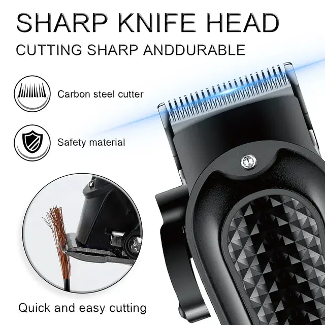 Rechargeable Cordless Beard Trimmer for Men 3