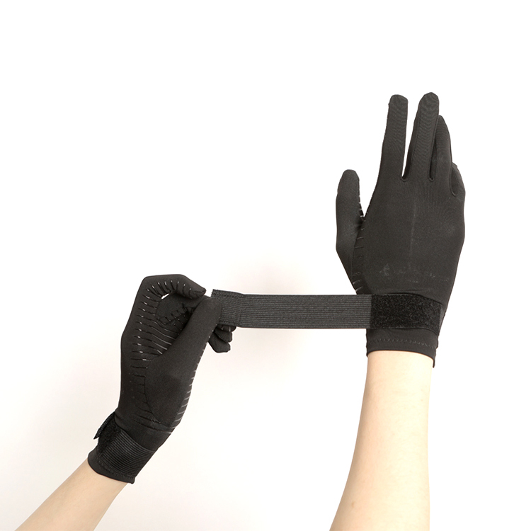 Outdoor Sport Copper Wrist Brace Palm Padded Compression 2