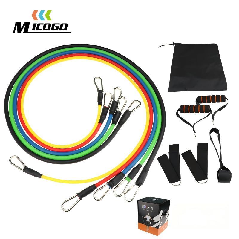 11-Piece TPE Resistance Band Kit 3