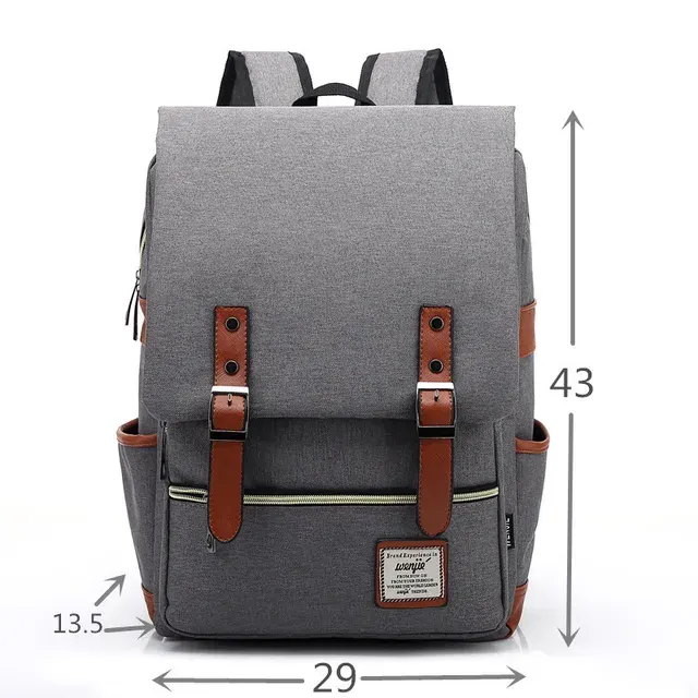 Canvas-Laptop-Rucksack 2
