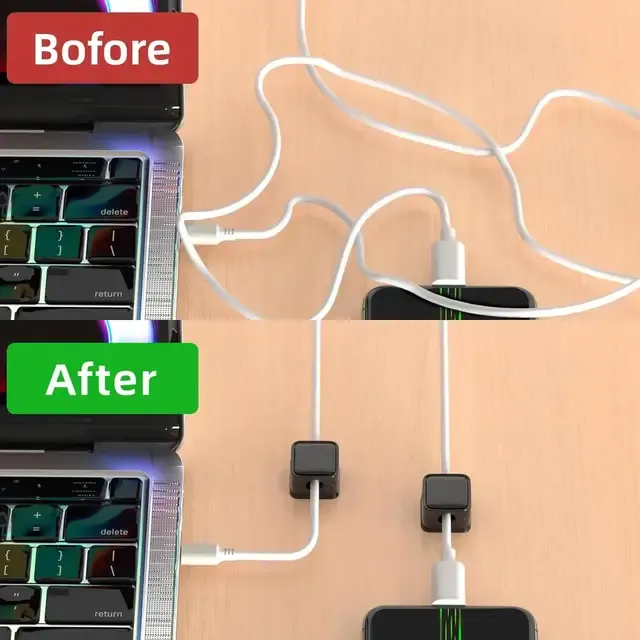 Magnetic Cable Clips 2