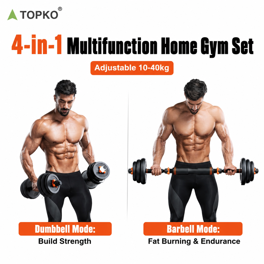 Verstellbares 4-in-1-Kurzhantel-Set 10–40kg 3