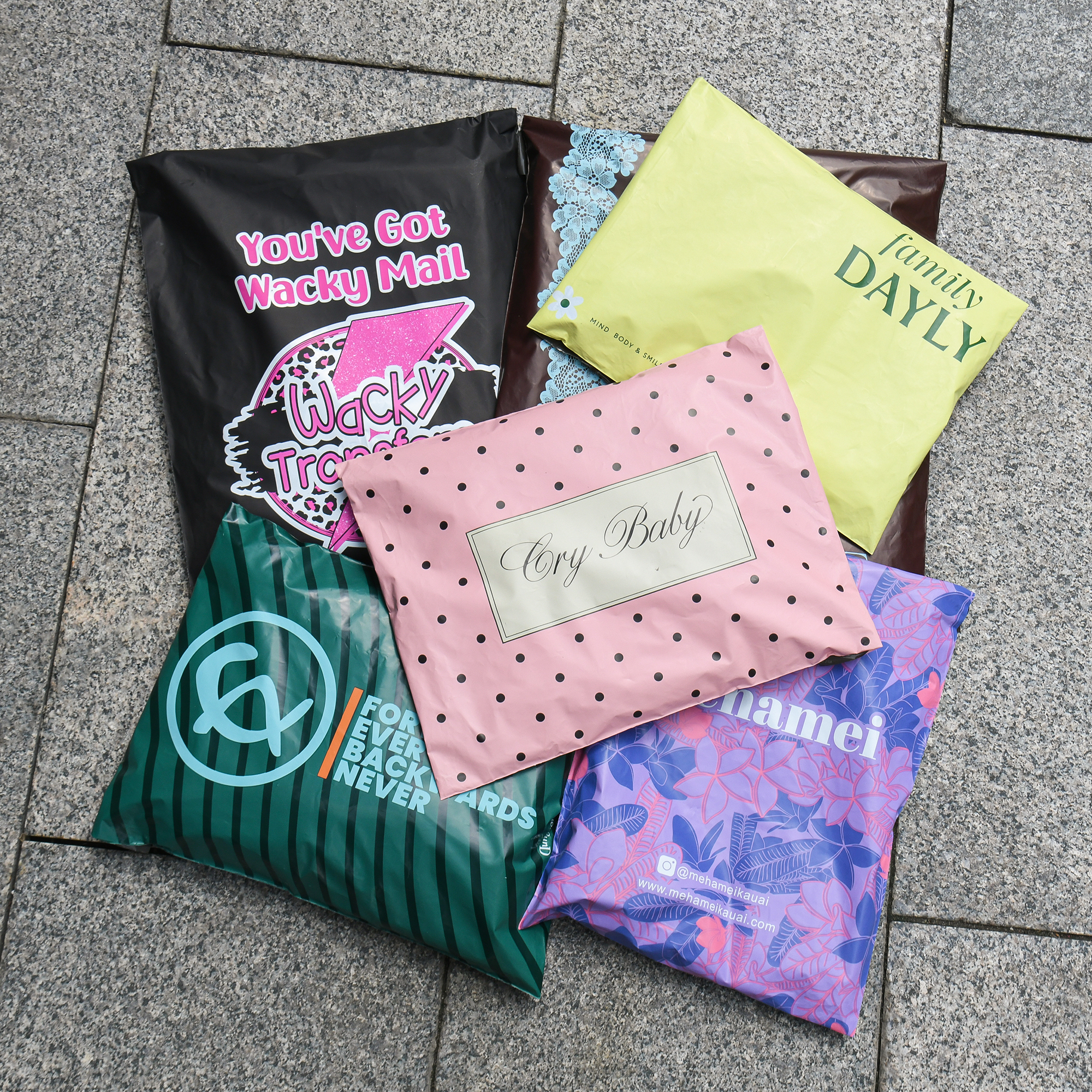 Compostable Courier Mailer Bag for Clothing