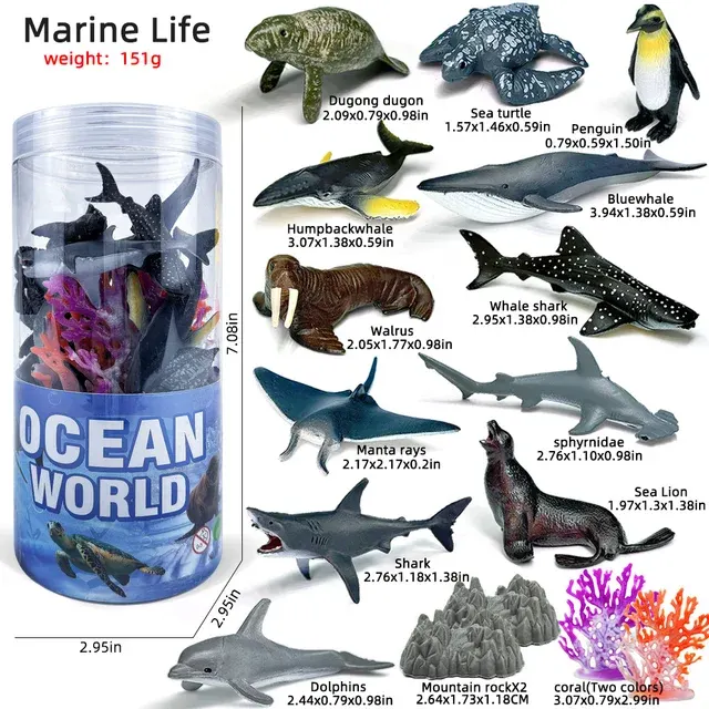 Miniature Animal Figure Playset 2