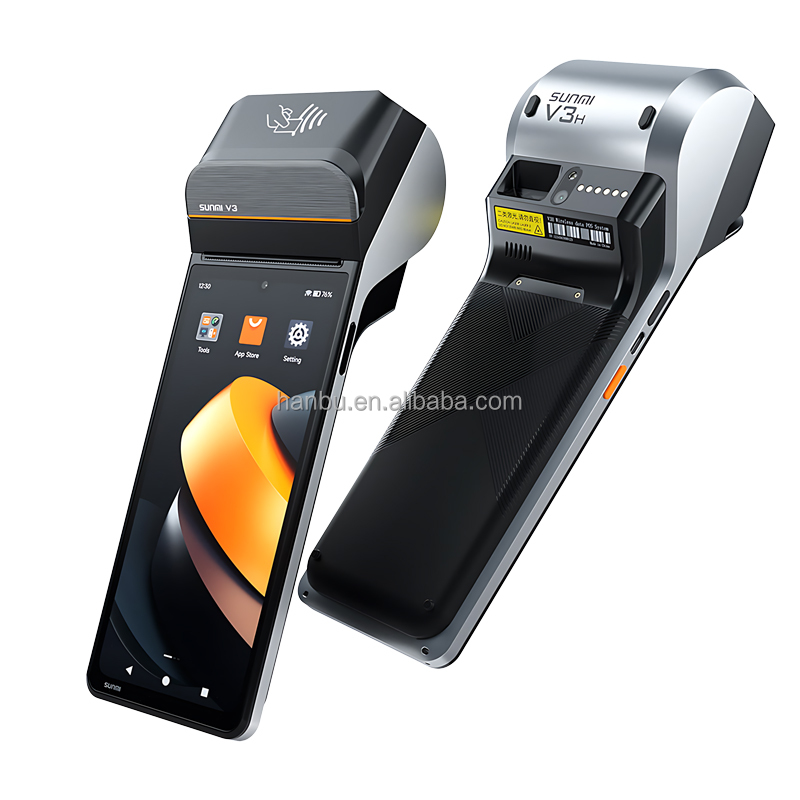 Compact Android Cash Register with WiFi Scanner 2