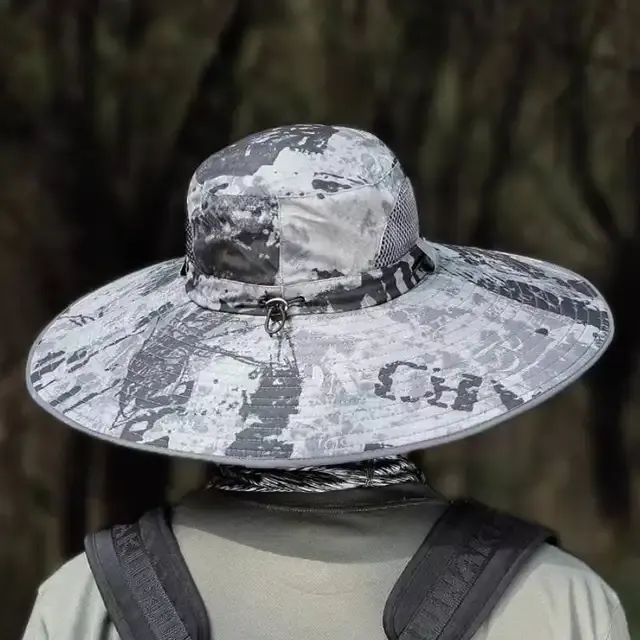 Schnelltrocknender Camouflage-Fischerhut 2