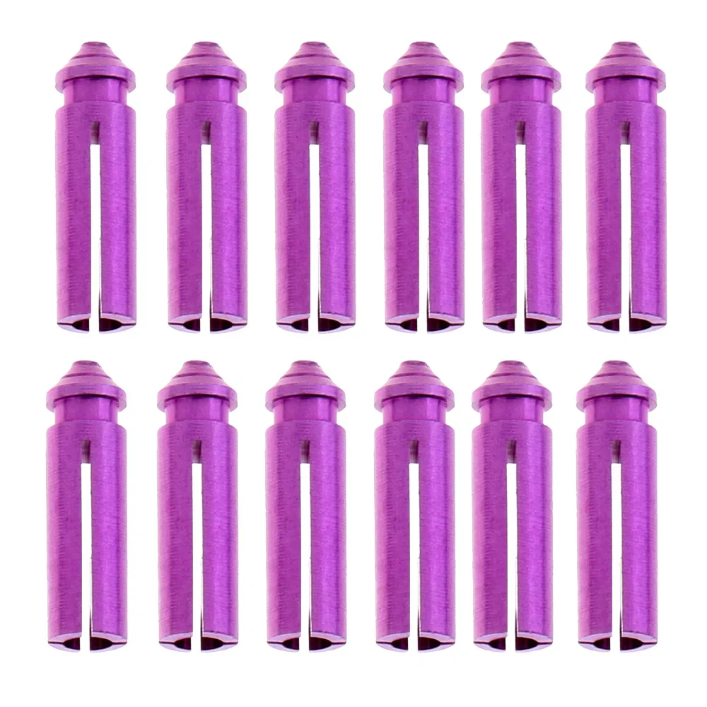 12PC Aluminium Dart Flight Savers Protektoren Zubehör 2