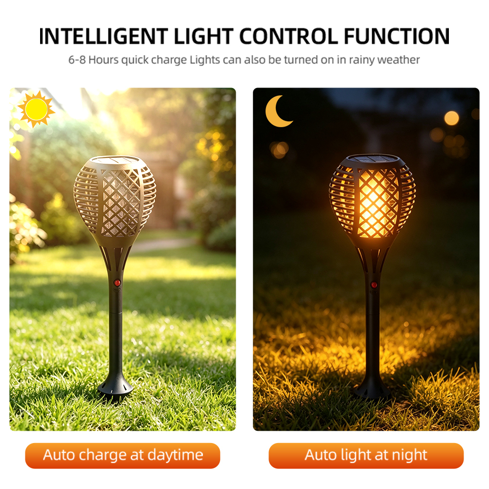 Waterproof Solar Garden Spike Light, Dimmable 3