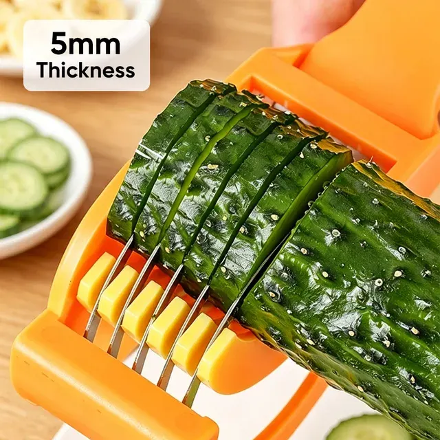 Stainless Steel Vegetable Fruit Slicer Heavy Duty Manual 3