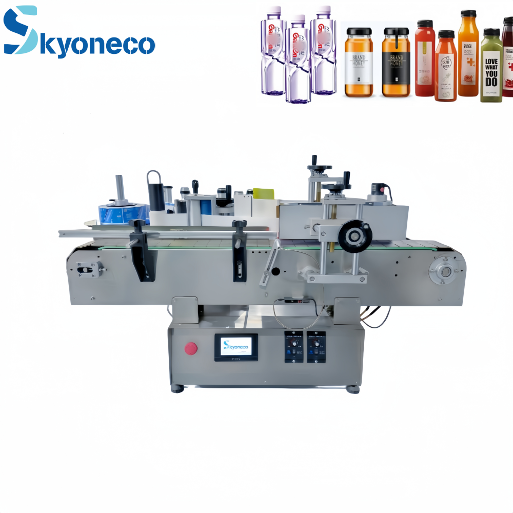 PLC-Controlled Automatic Label Maker Eco-Friendly Glass Paper Bottle