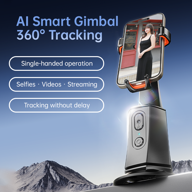 Auto AI Face Tracking Gimbal Stabilizer Phone Shooting 4