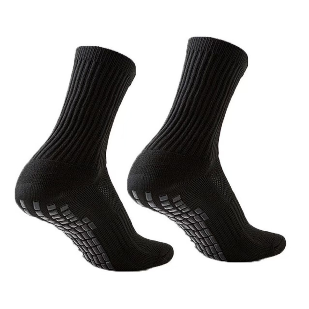 Football Grip Socks Anti-Slip Silicone Sole Breathable Knit 3
