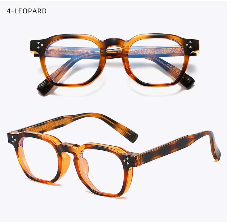 Lightweight Round Blue Light Computer Glasses 3