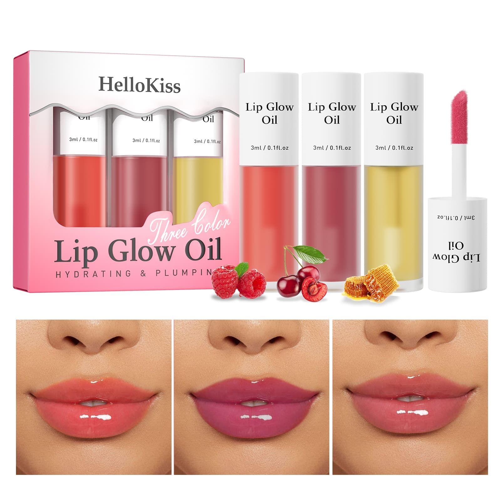 Long-Lasting Lip Gloss Set 7 Flavors 2