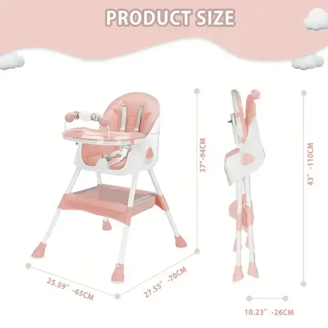 3-in-1 Baby High Chair 2