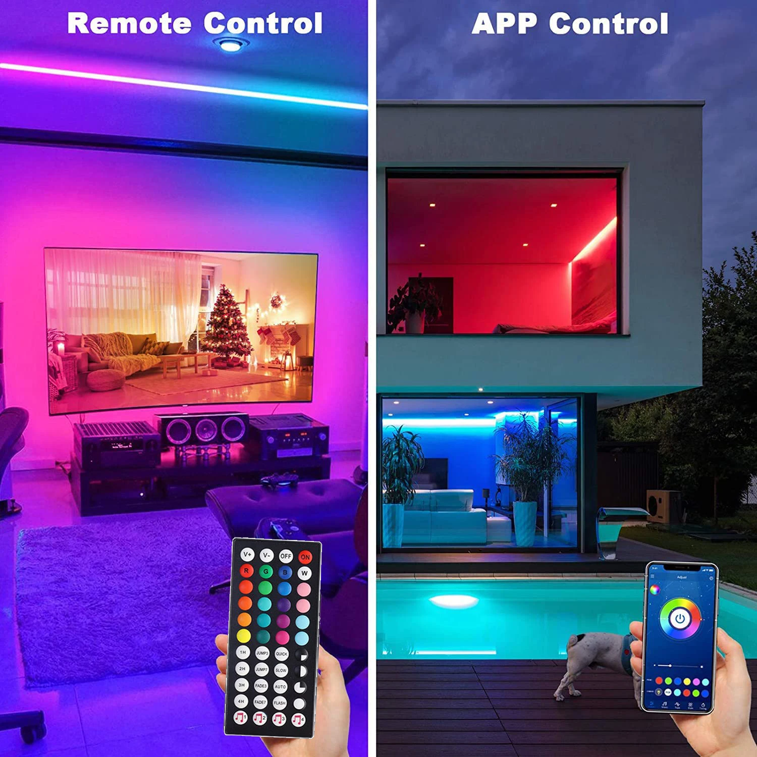 Music-Sync RGB LED Strip with USB 3