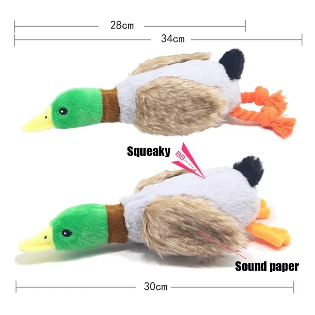 Plush Squeaky Dog Toy 3
