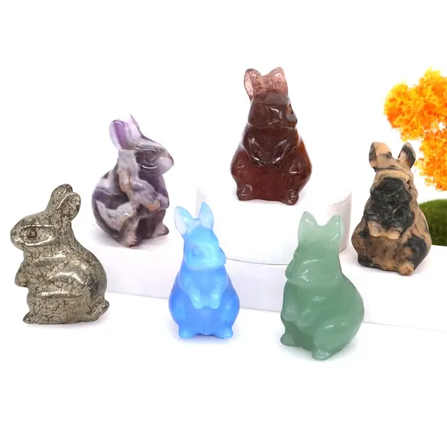 Crystal Bunny Figurine 4