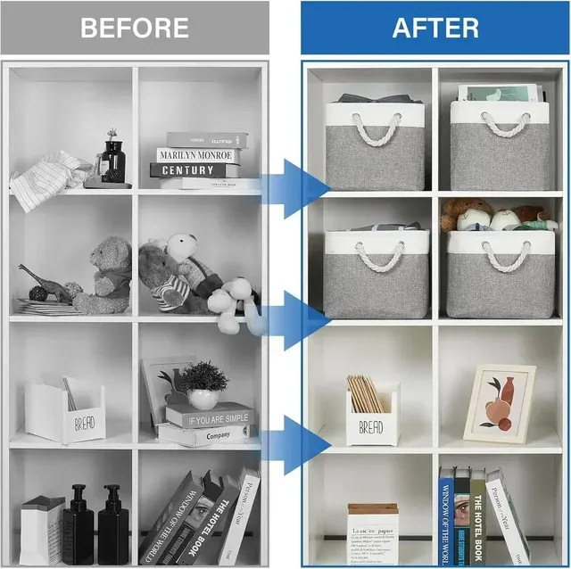 Fabric Storage Basket 4