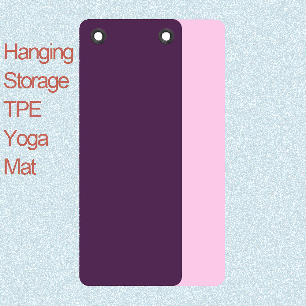 BLD Thick 6mm TPE Double Layer Durable Yoga