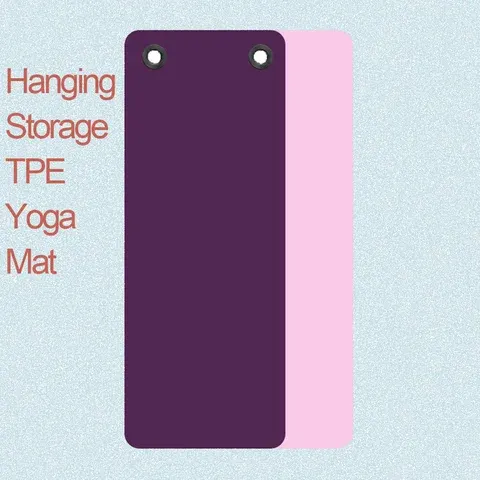 BLD Thick 6mm TPE Double Layer Durable Yoga