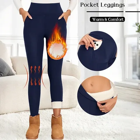 gefütterte Leggings