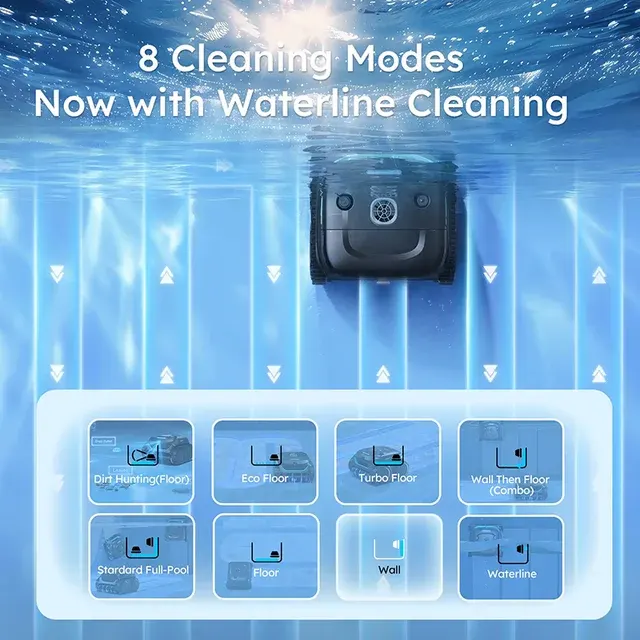 Cordless Pool Cleaning Robot 4