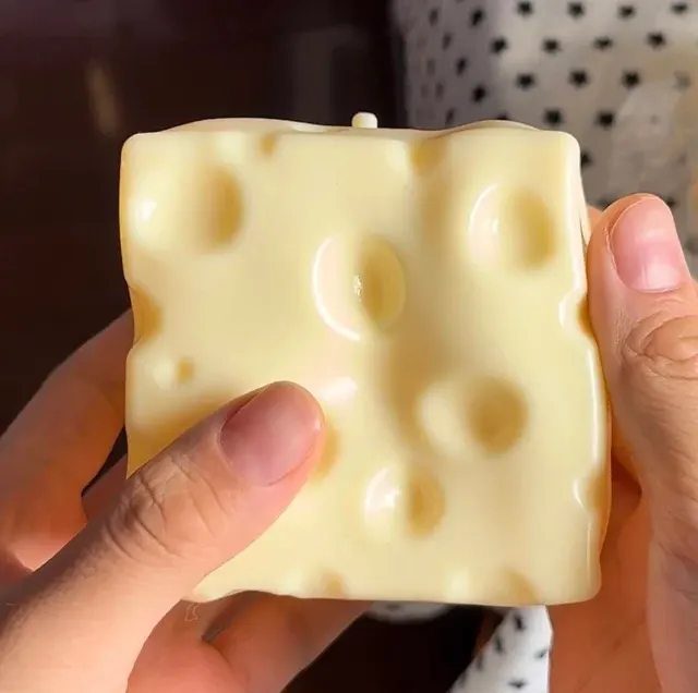 Giant Cheese Squishy Stress Toy 2