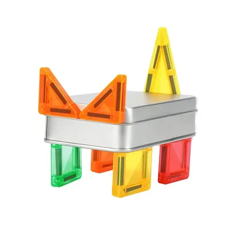 Educational Magnetic Building Tiles for Kids