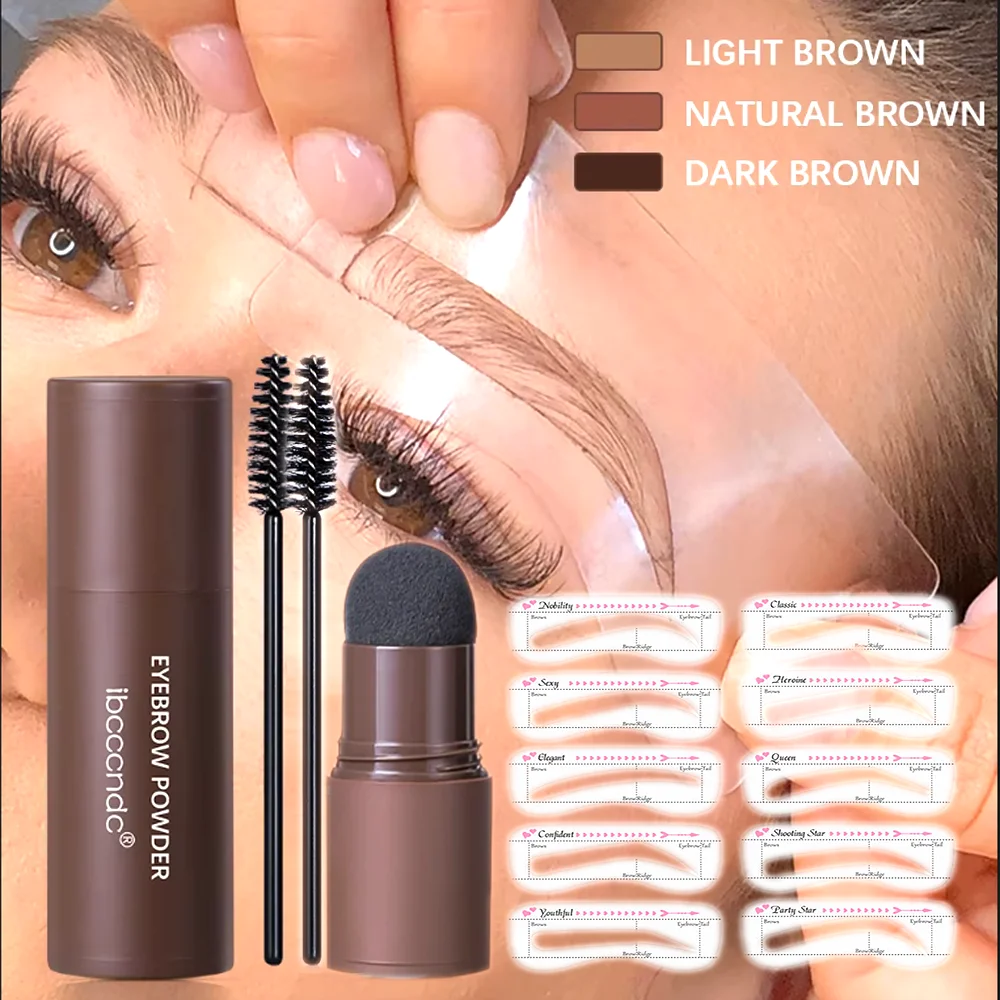 Waterproof Eyebrow Stamp Kit in 3 Shades 2