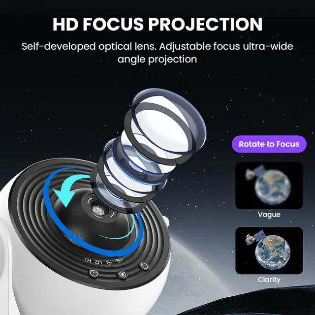 Galaxy Star Projector 3