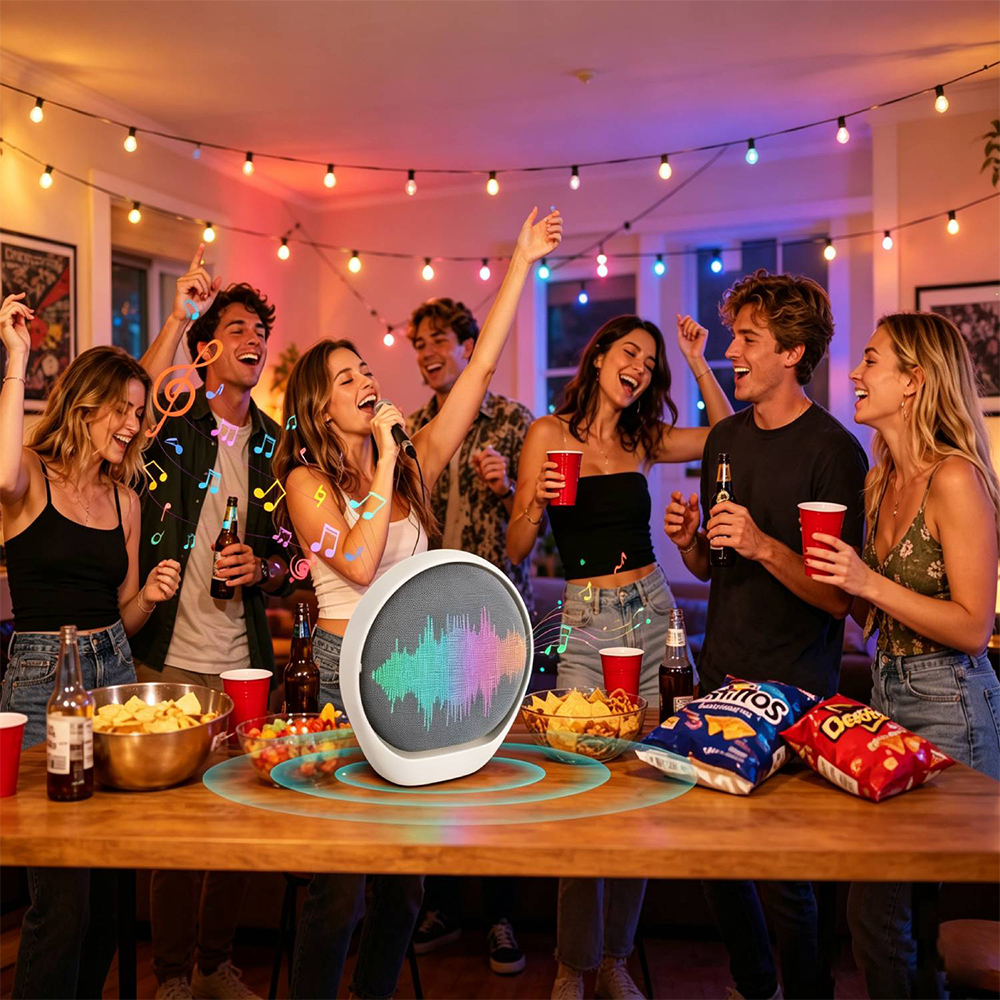 Smart WiFi Mini Home Cinema Projector 4K 3