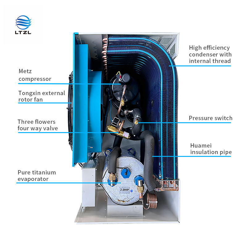 1HP 2 HP Cold Plug-in Chiller Ice Bath 4