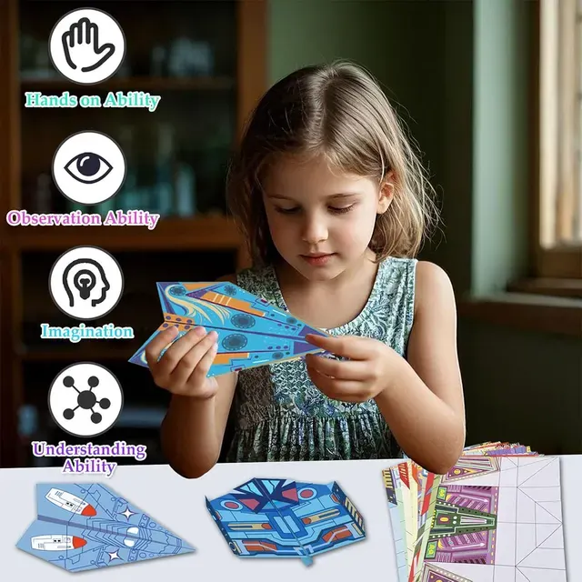Origami Paper Airplane Set 16 Designs 3