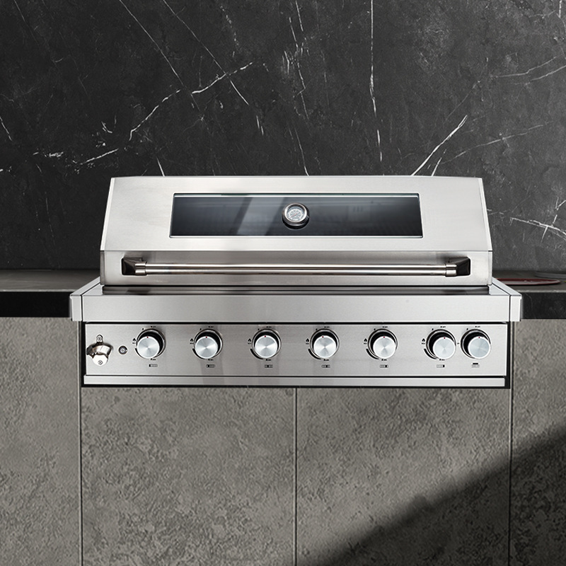 Built-In Gas BBQ Grill for Villa Courtyard Outdoor 2